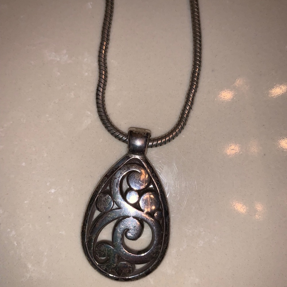 Brighton Pendant with necklace